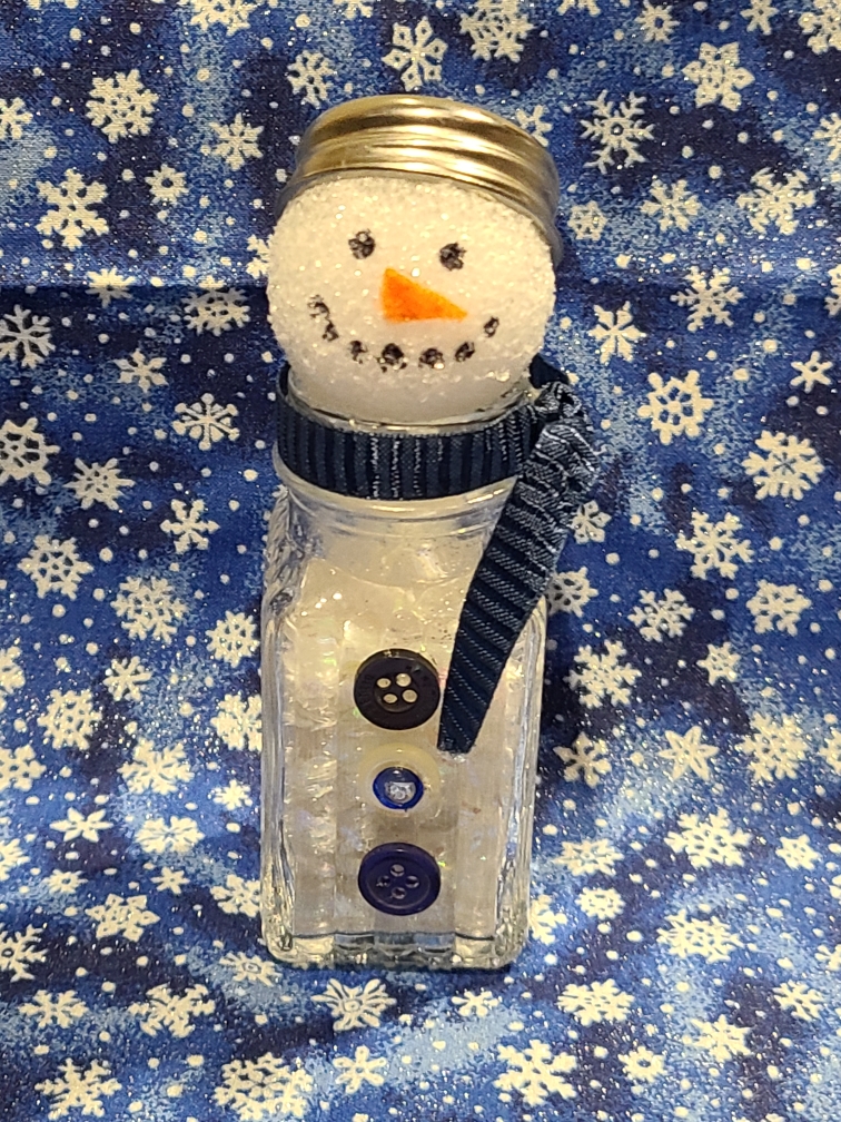 Salt Shaker Snowman Bay County Library System